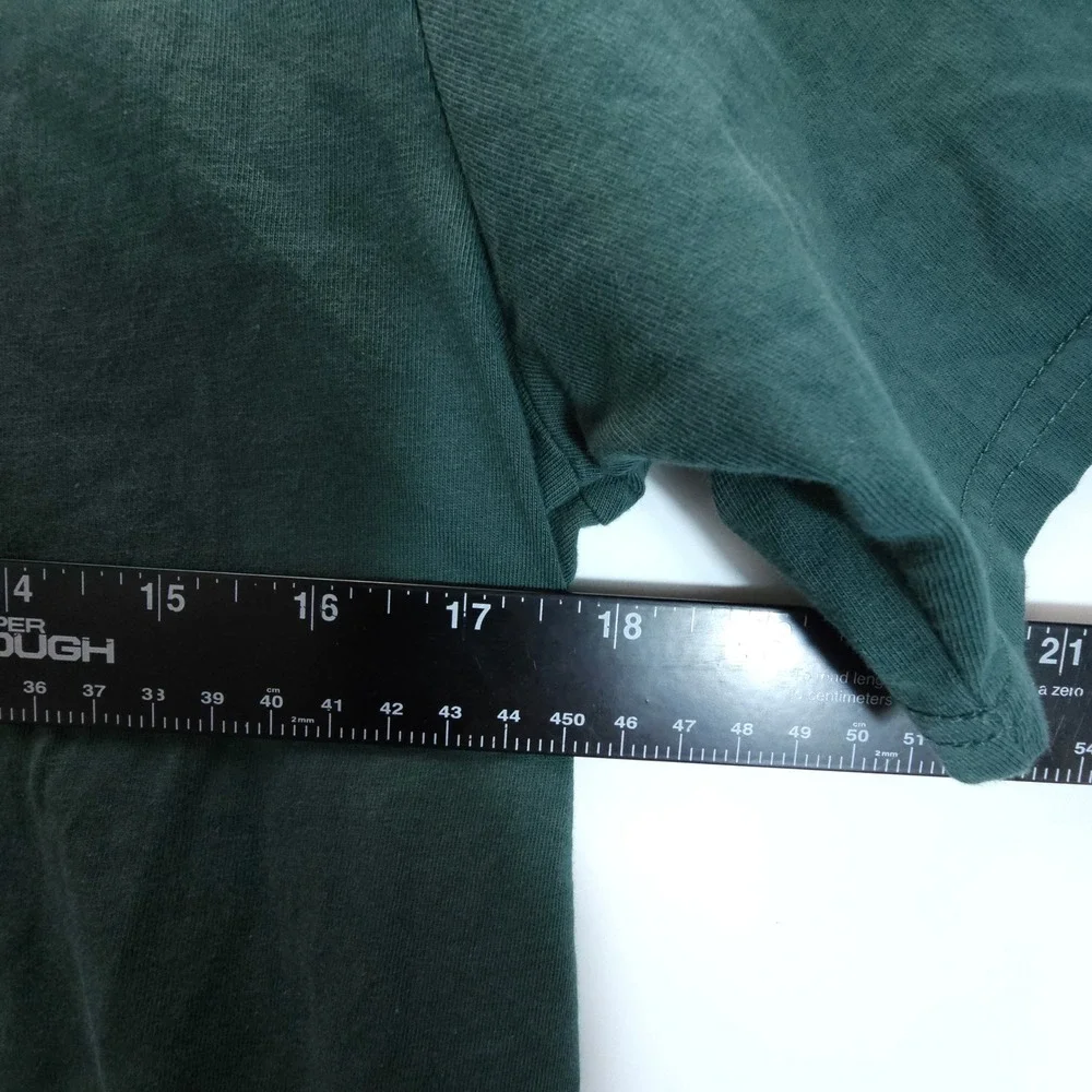 Vintage‎ Levis Shirt Mens Small Green Bass Lake Fish Camp Graphic Tee Streetwear